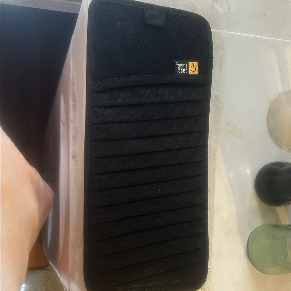 Black cd case